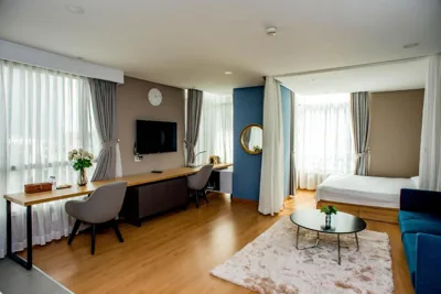 Estudio Deluxe Doble — Lancaster Ho Chi Minh Serviced Apartment Official